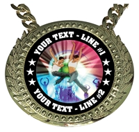 Personalized Modern Dance Champion Champ Chain