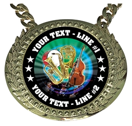 Personalized Music Champion Champ Chain