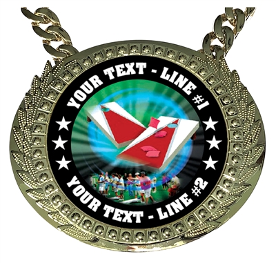 Personalized Cornhole Champion Champ Chain