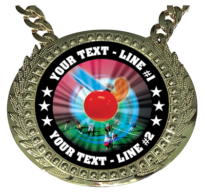 Personalized Field Hockey Champion Champ Chain