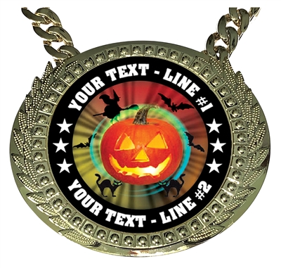 Personalized Halloween Champion Champ Chain
