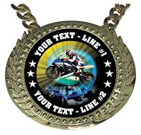 Personalized Motorcycle Champion Champ Chain