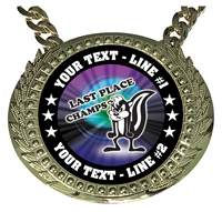 Personalized Last Place Loser Champion Champ Chain