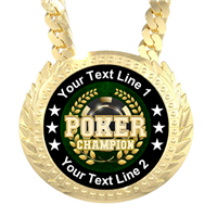 Personalized Poker Champion Champ Chain
