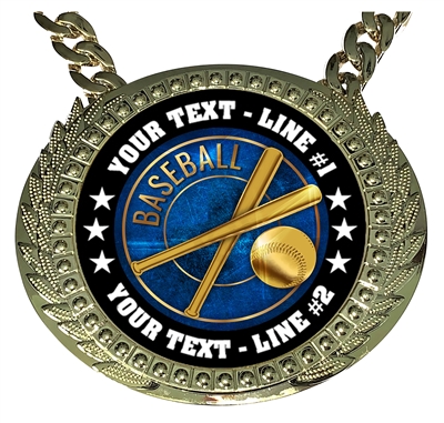 Personalized Baseball Champion Champ Chain