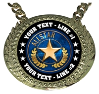 Personalized All Star Champion Champ Chain